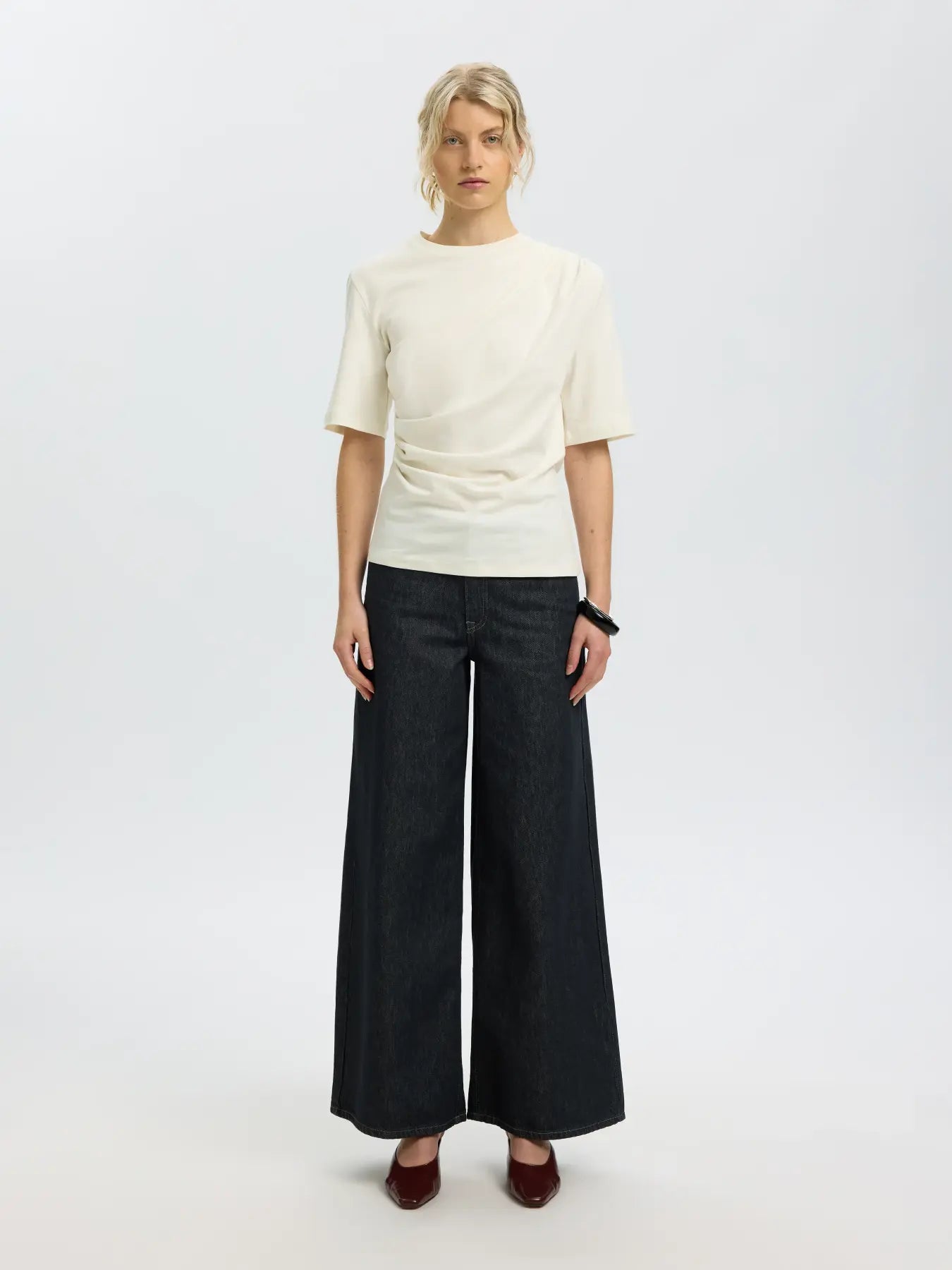 Oline T-Skjorte - Hvit/ Bright White